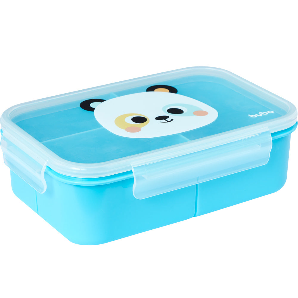Lancheira Infantil Buba Zoo – Panda com Divisória Interna