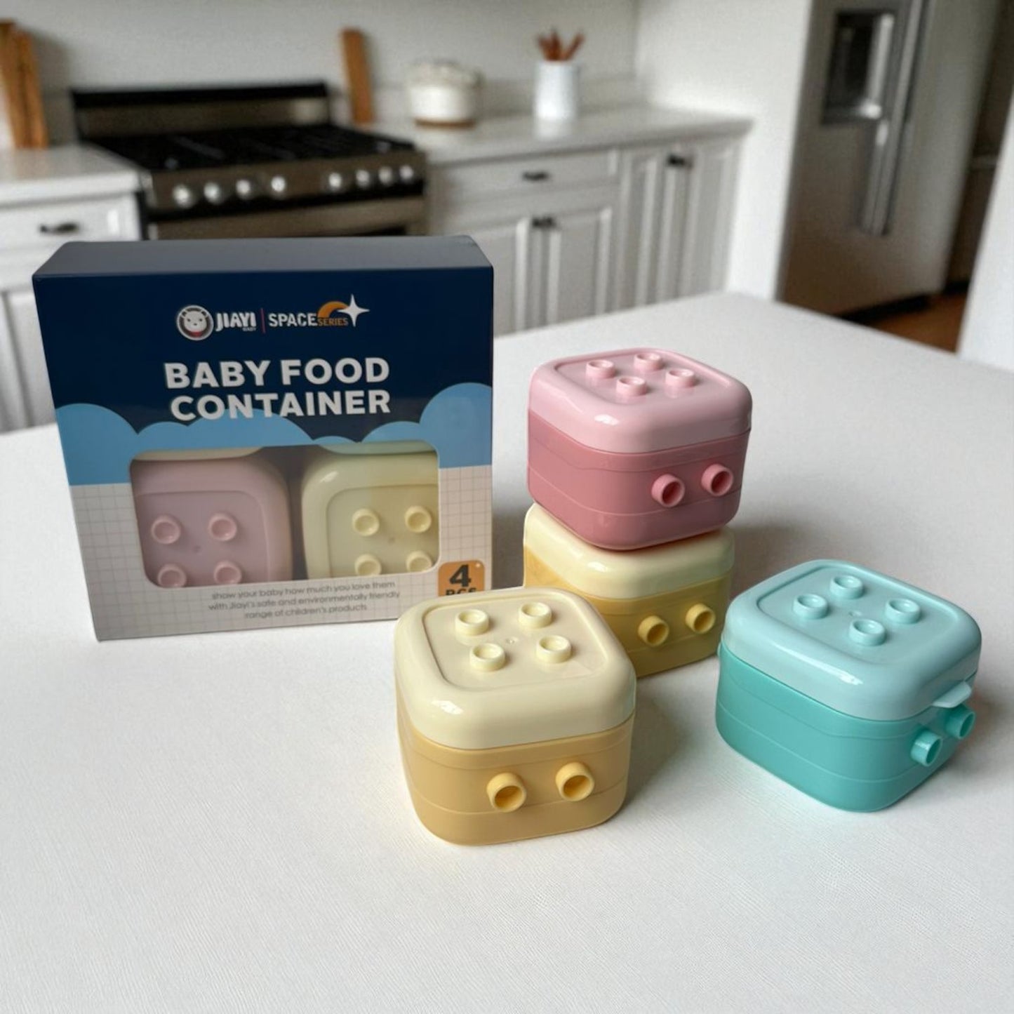 Mini Potinhos Empilháveis: Organização Perfeita para a Lancheira