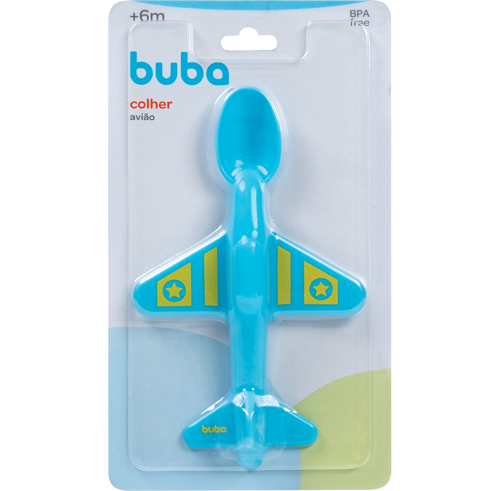 Colher Infantil Avião