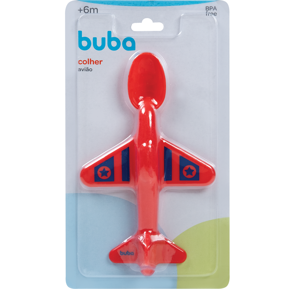 Colher Infantil Avião
