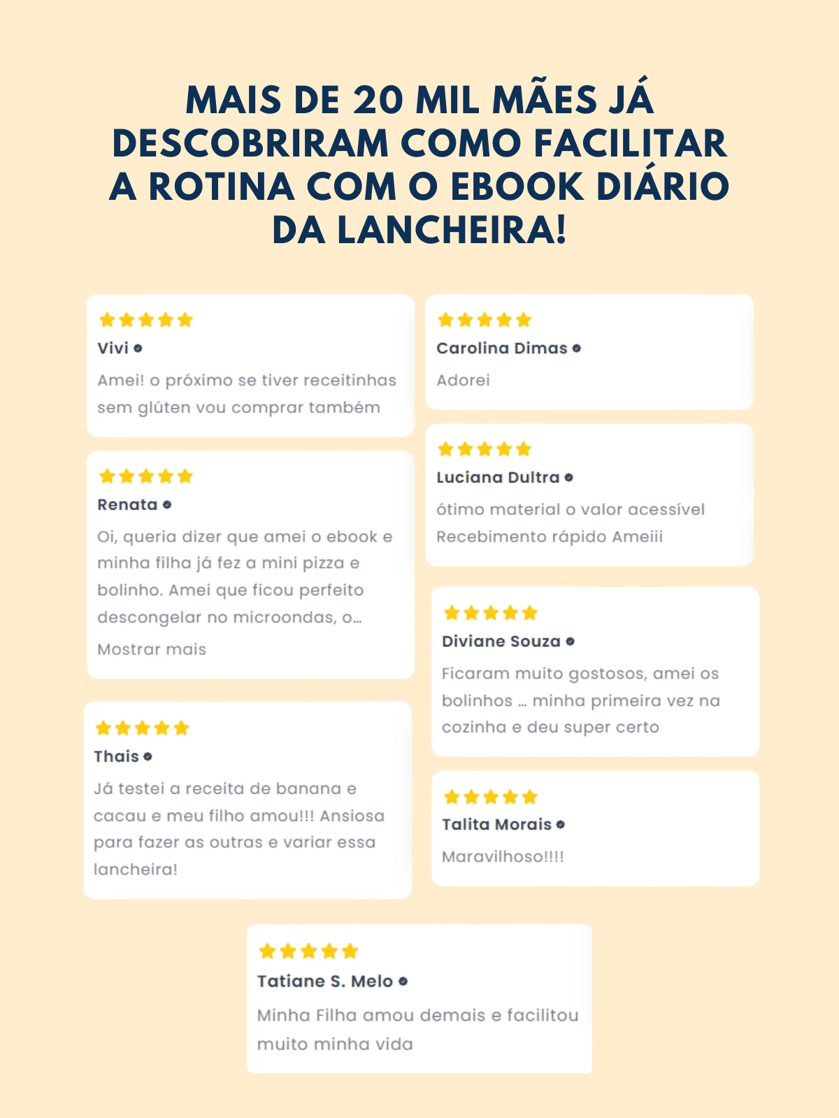 E-book de Receitas - DIÁRIO DA LANCHEIRA por Gabriela Lins
