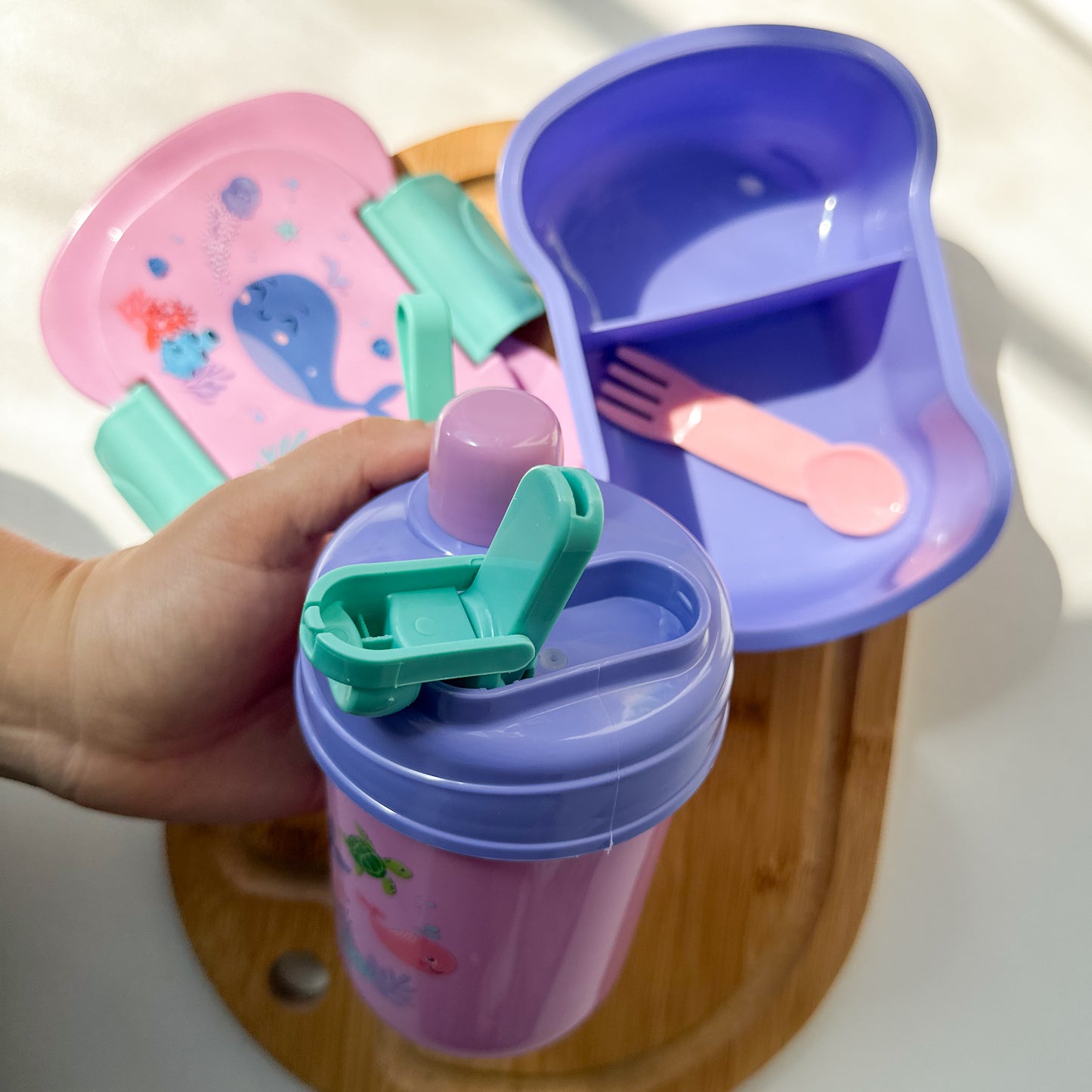 Kit Lancheira + Garrafa LittleBox