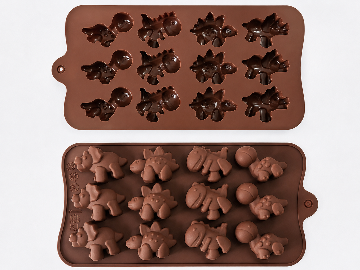 Forma de Silicone Formato Dinossauro