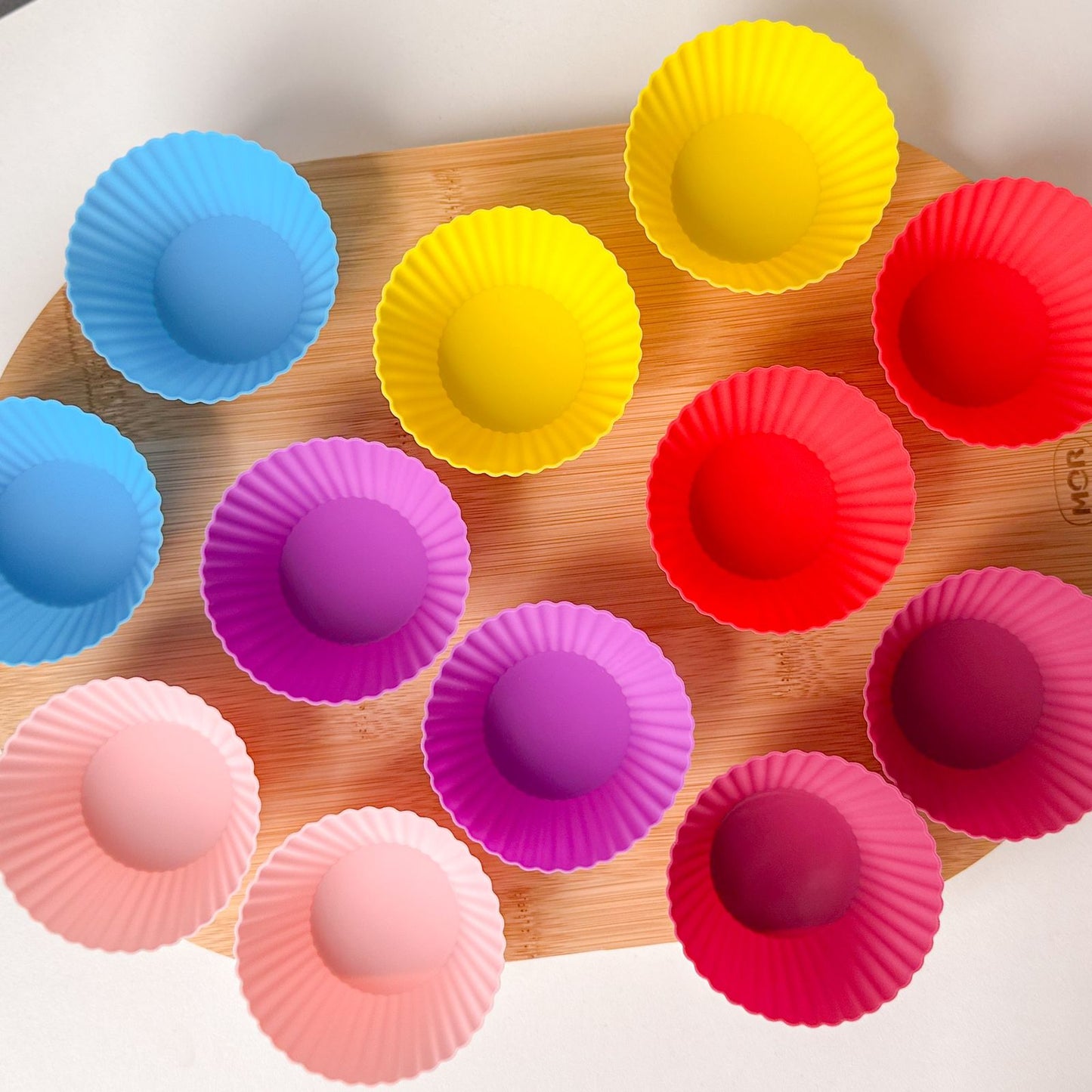 Forminhas de silicone para bolinhos/cupcakes/muffins
