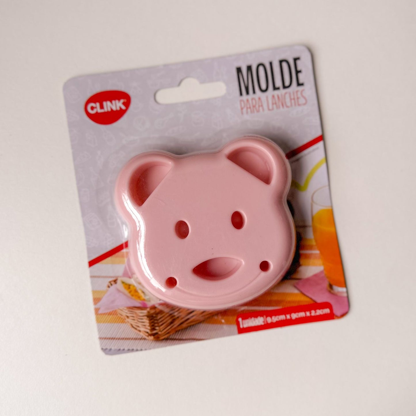 Molde de Sanduíche formato Urso