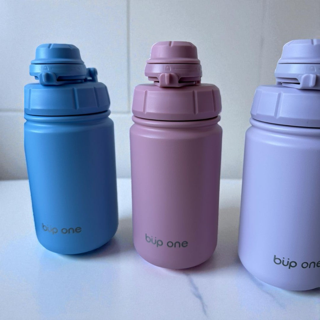 Garrafinha Térmica Infantil Bup One 350ml Cores Pastel
