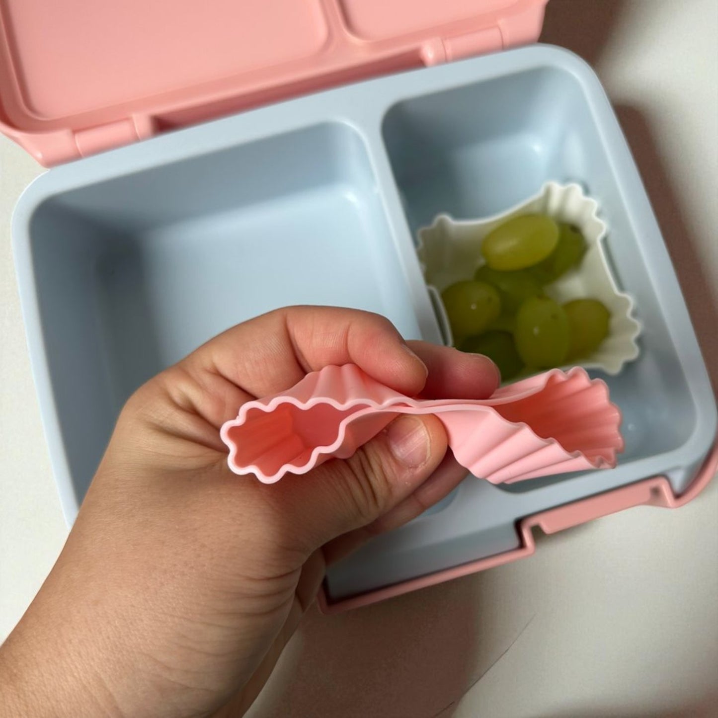 Organizadores de Silicone para Lancheira 🍱 – Reutilizáveis, Flexíveis e Práticos