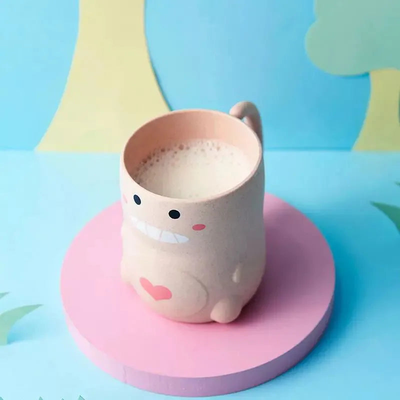 Caneca Plástica Multiuso de Dinossauro