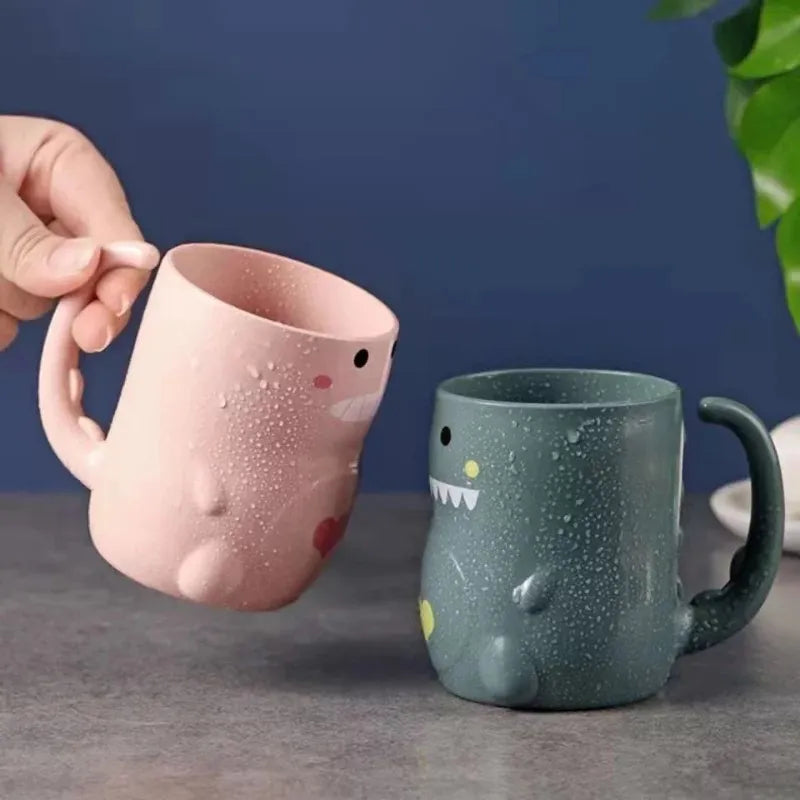 Caneca Plástica Multiuso de Dinossauro