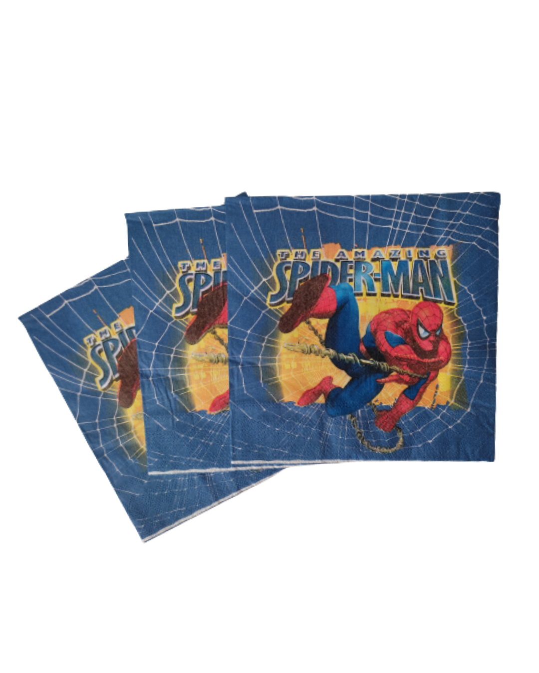 Guardanapo Homem Aranha 33x33 20un