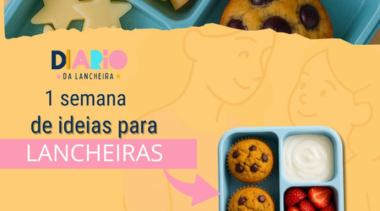 Como montar lancheiras para a semana | Diário da Lancheira