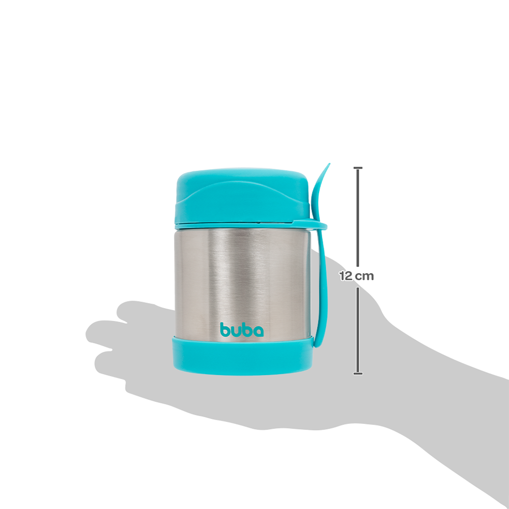Pote Térmico Azul Buba – 320ml com Colher