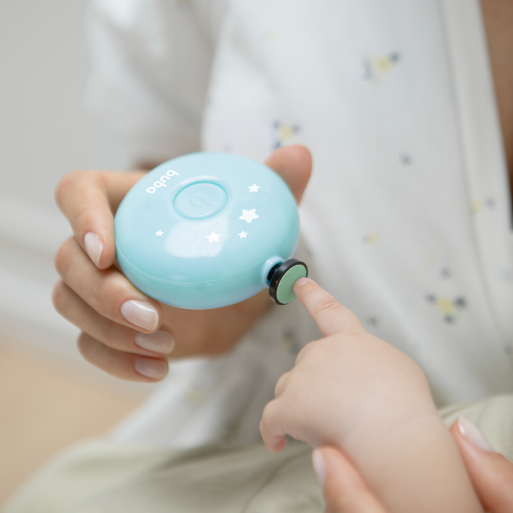 Kit Lixa de Unha Elétrica para Bebê Buba – 6 Lixas Inclusas | 0+ Meses