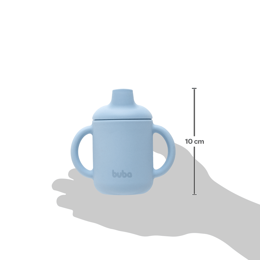 Copo de Transição em Silicone Buba com Alças – 120ml (6m+)