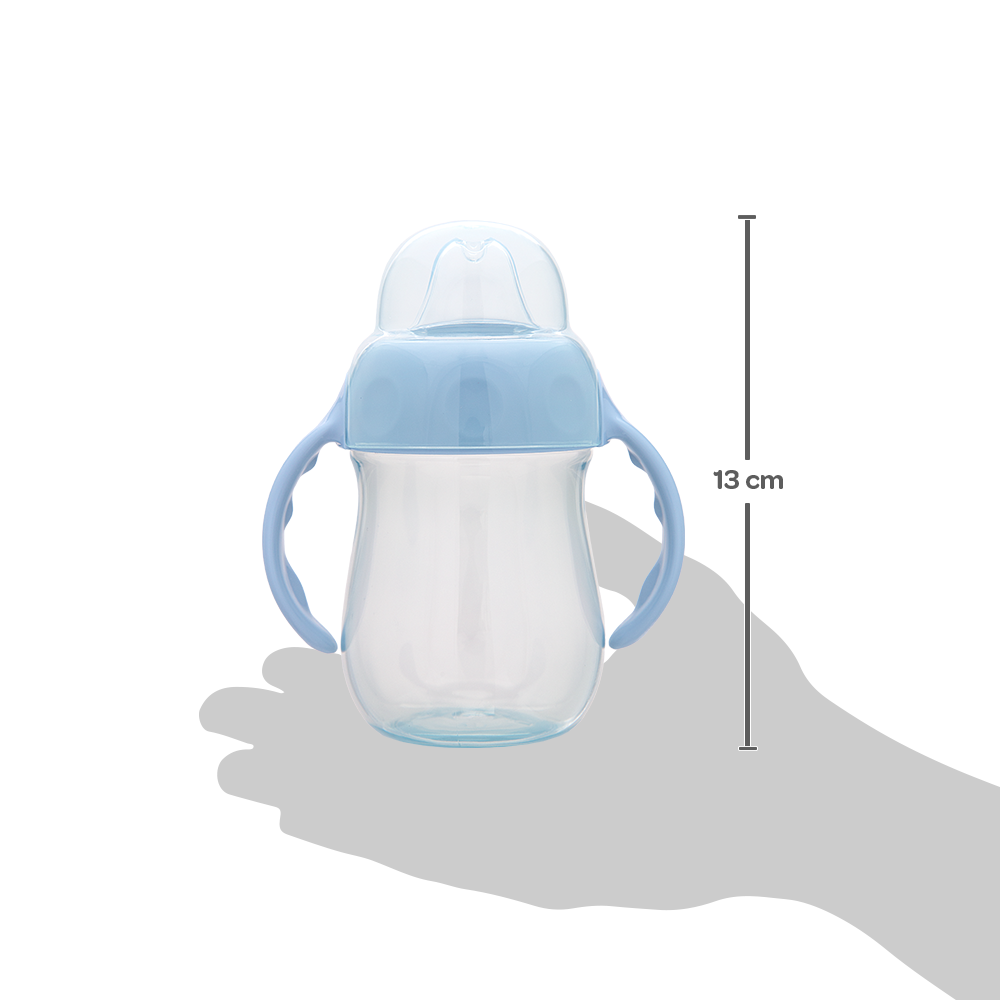 Copo de Treinamento Infantil Buba 160ml com Alças e Bico de Silicone | +12 Meses