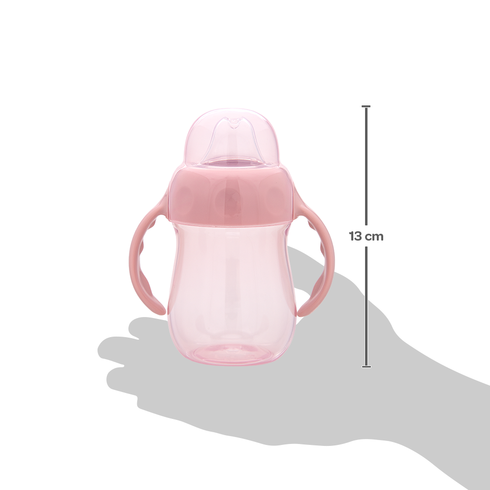 Copo de Treinamento Infantil Buba 160ml com Alças e Bico de Silicone | +12 Meses