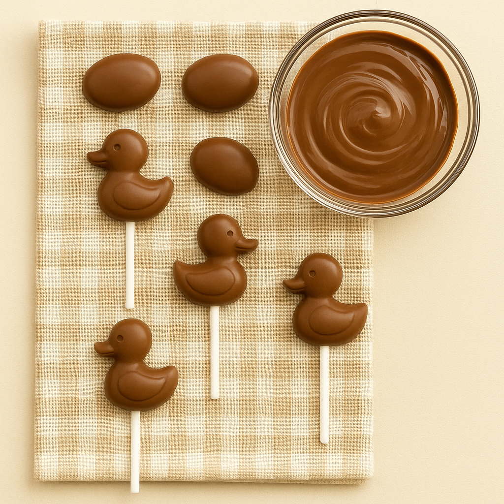 Forma de Silicone Patos
