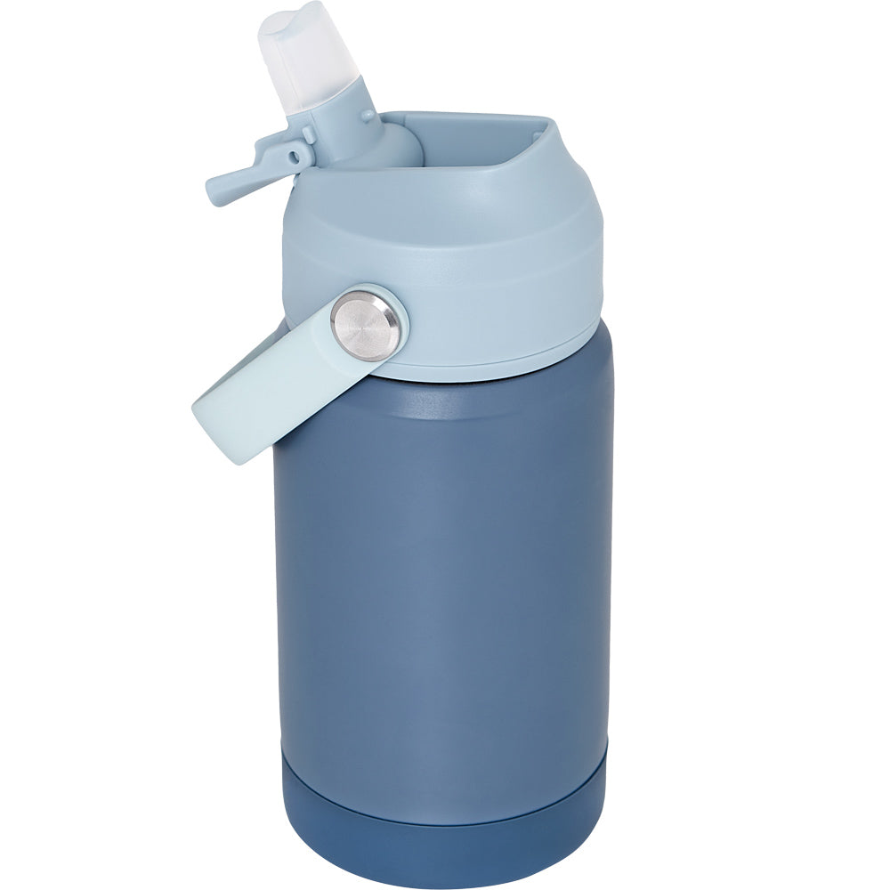 Garrafa Térmica Buba 400ml com Canudo – Ocean Azul Fosco