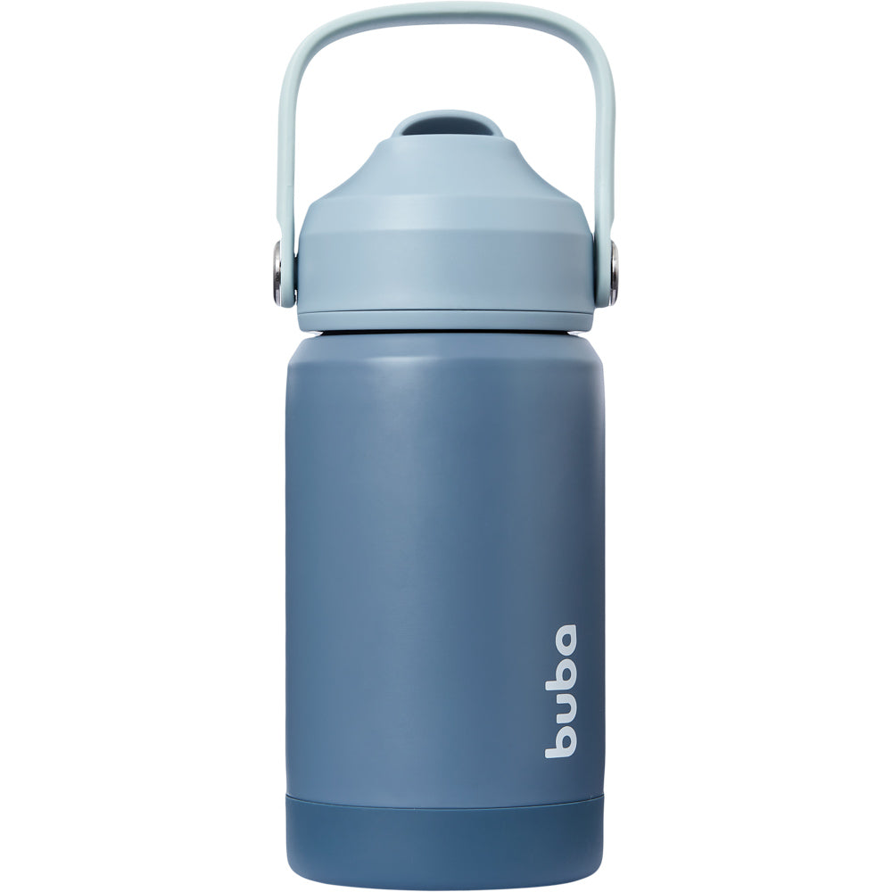 Garrafa Térmica Buba 400ml com Canudo – Ocean Azul Fosco