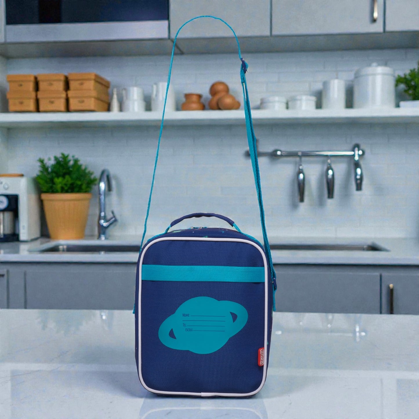 Lancheira Térmica Infantil Kouii – Várias Estampas | Alça Ajustável | Térmica e Leve