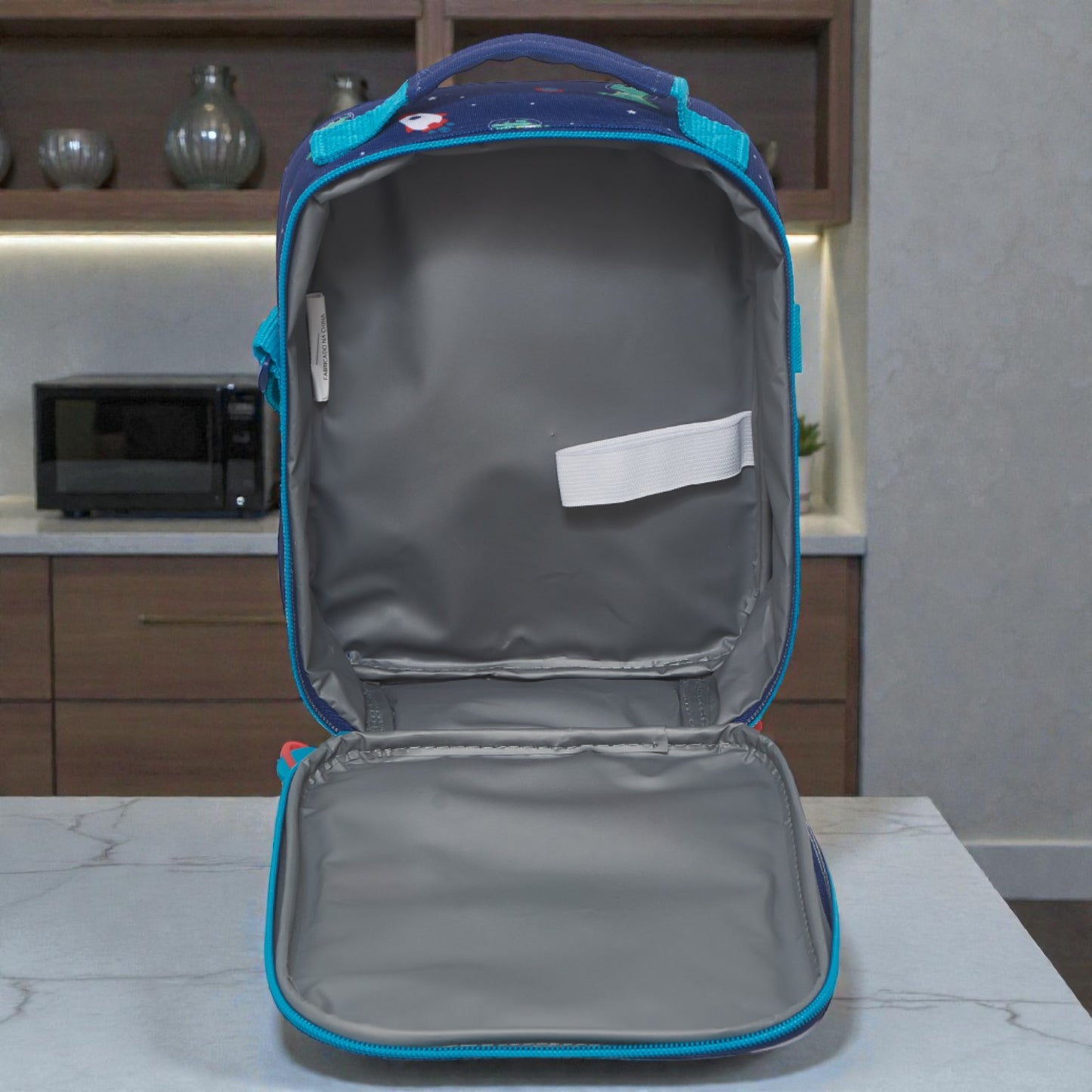 Lancheira Térmica Infantil Kouii – Várias Estampas | Alça Ajustável | Térmica e Leve