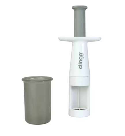 Cortador de Alimentos Clingo para Bebês – Pica Frutas e Legumes sem Esforço | Livre de BPA