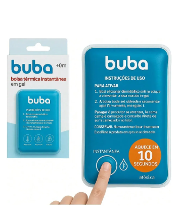 Bolsa Térmica Instantânea em Gel Buba – Reutilizável e Ativação em 10 Segundos