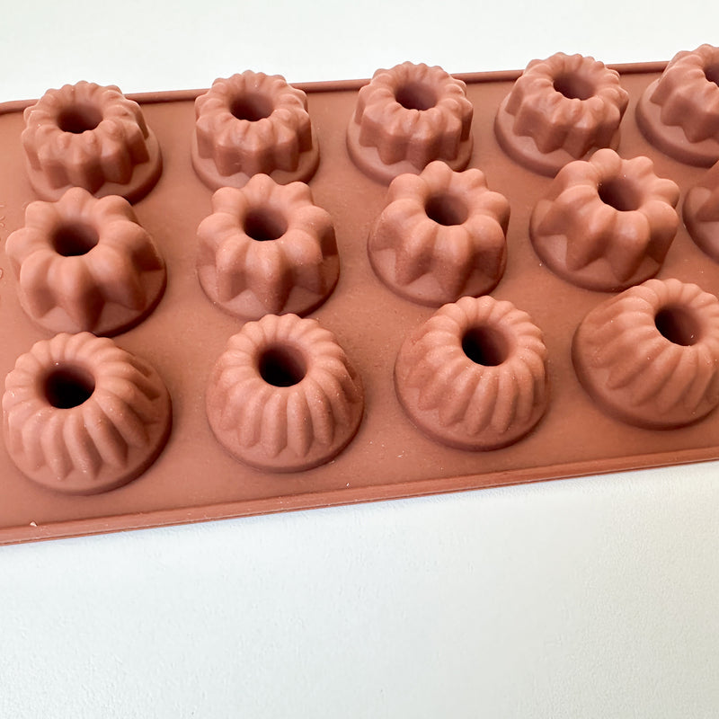 Forma de Silicone Formato bolo