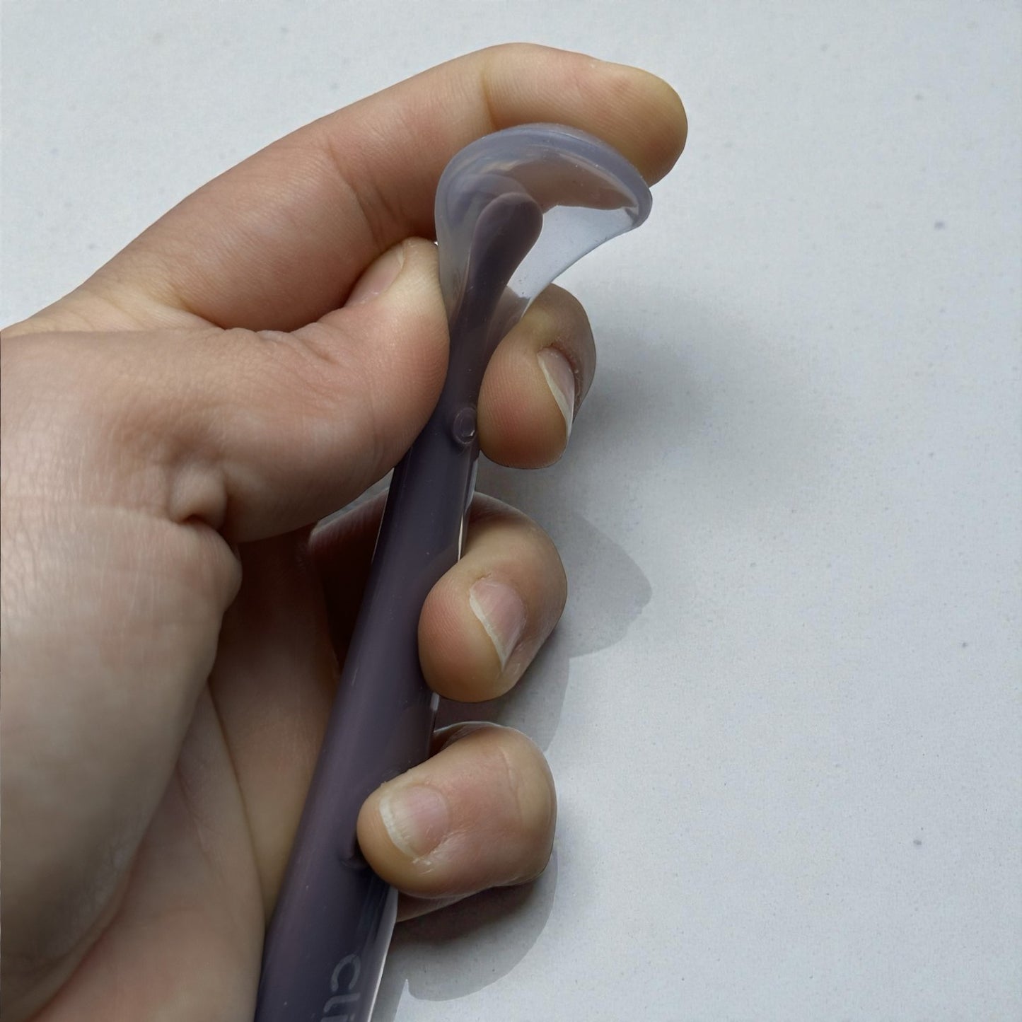 Colheres Deluxe Clingo com Ponta de Silicone – Kit com 2 Unidades (6m+)