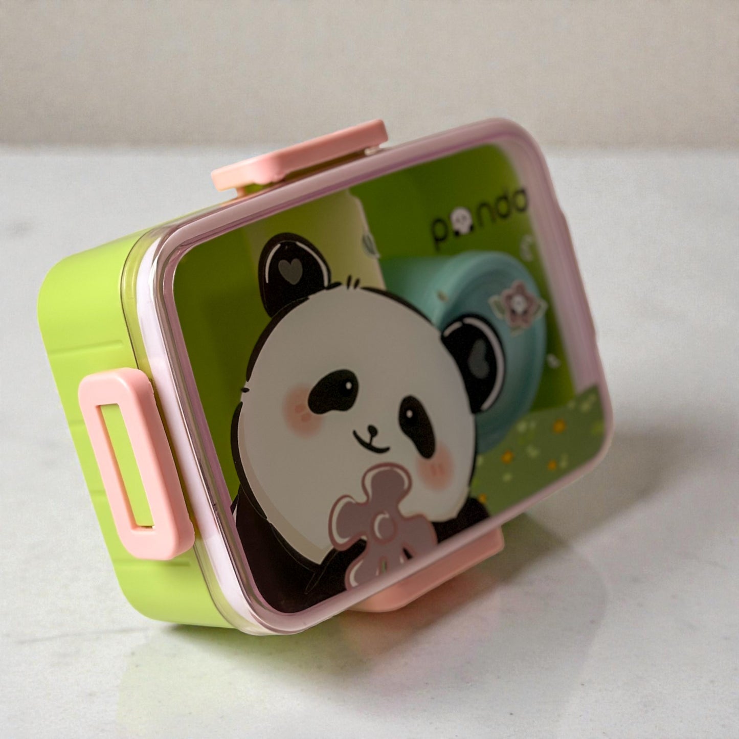 Lancheira Infatil Compacta - Com Divisória, Talher e Mini Pote