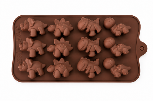 Forma de Silicone Formato Dinossauro