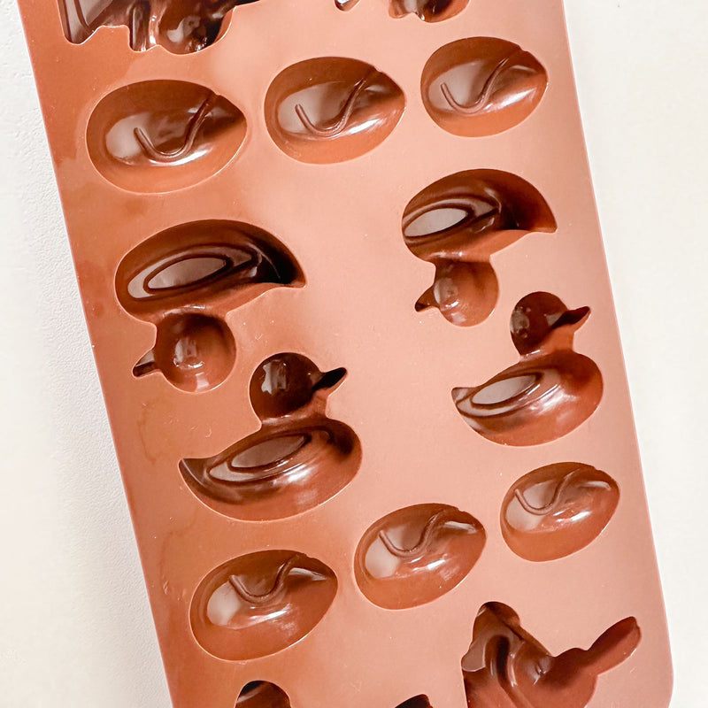 Forma de Silicone Patos