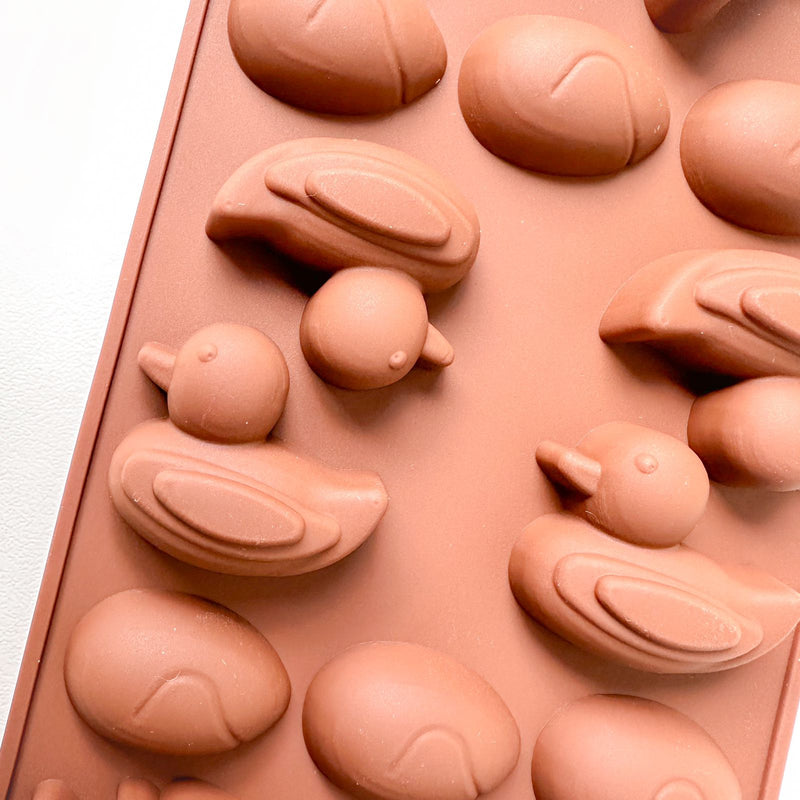 Forma de Silicone Patos