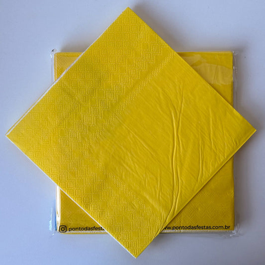 Guardanapo Colorido 33x33cm (20 un) – Roxo, Verde, Amarelo e Rosa