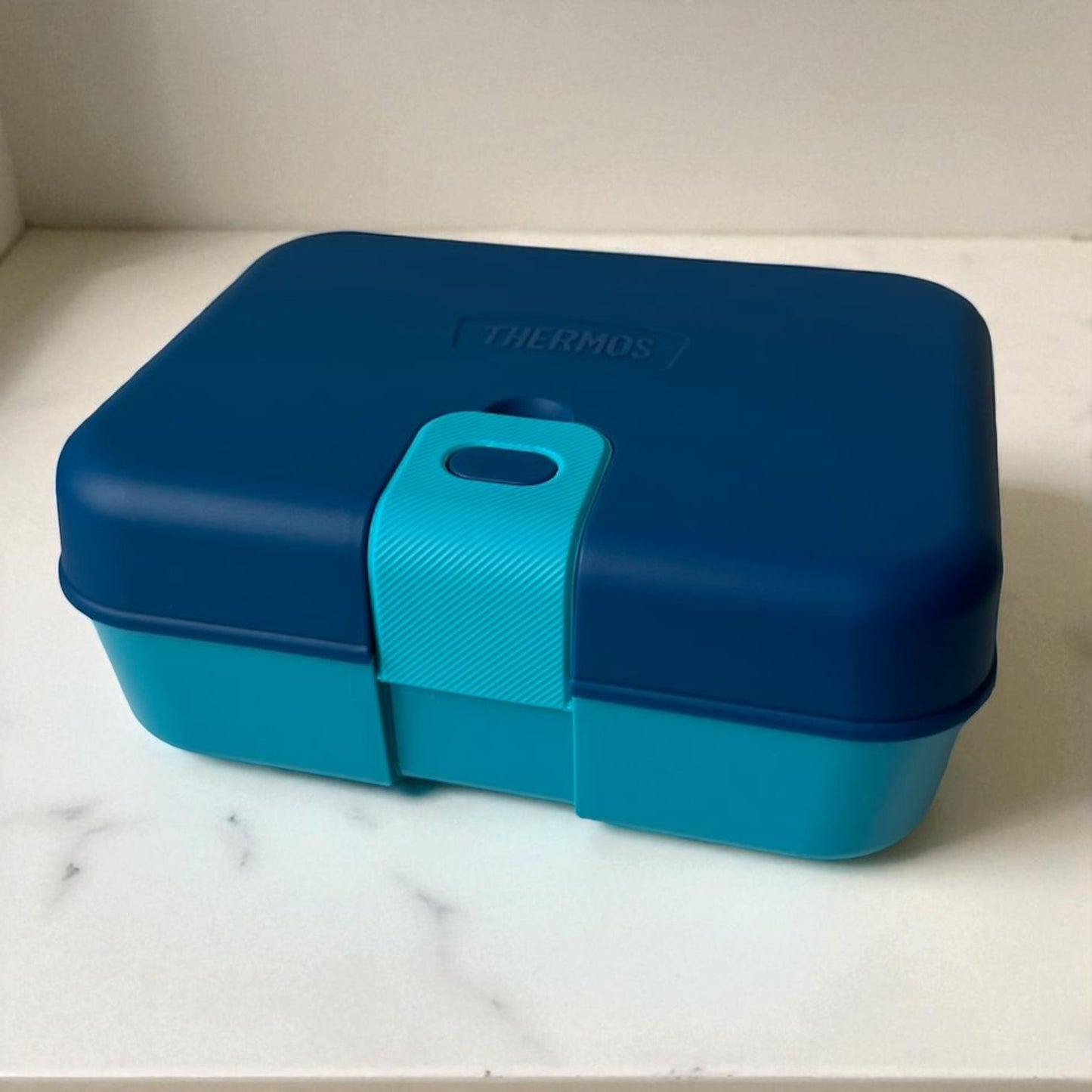 Bento Box Thermos Original – Lancheira Vedada e Compacta (Rosa ou Azul)