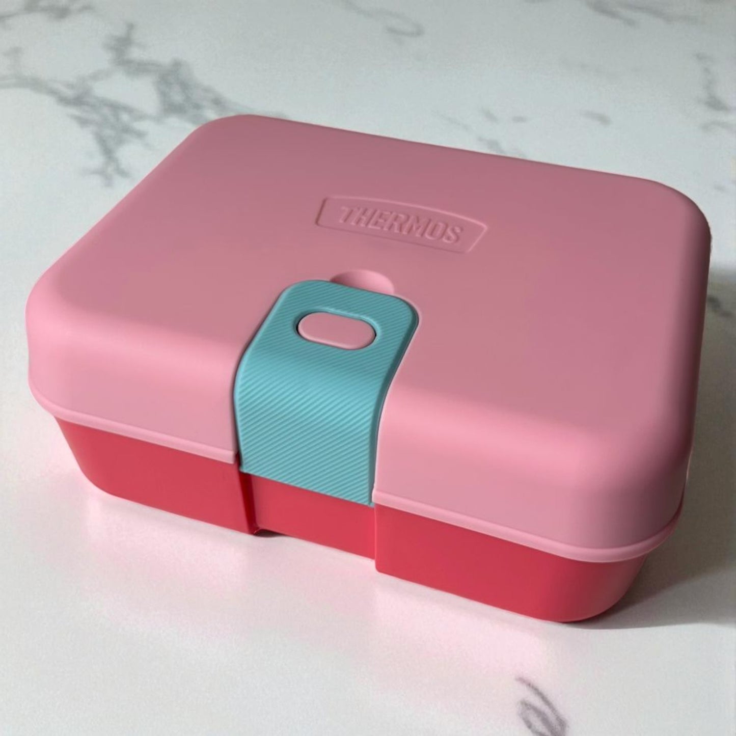 Bento Box Thermos Original – Lancheira Vedada e Compacta (Rosa ou Azul)