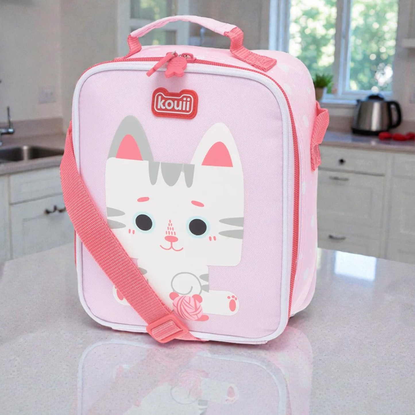Lancheira Térmica Infantil Kouii – Várias Estampas | Alça Ajustável | Térmica e Leve