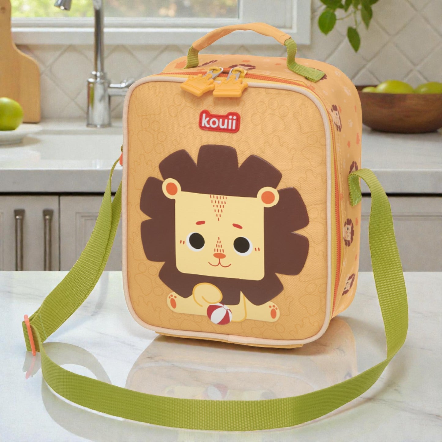 Lancheira Térmica Infantil Kouii – Várias Estampas | Alça Ajustável | Térmica e Leve