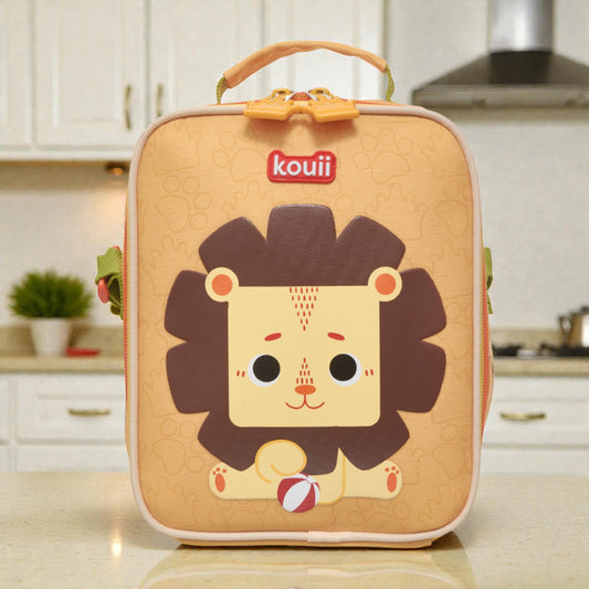 Lancheira Térmica Infantil Kouii – Várias Estampas | Alça Ajustável | Térmica e Leve