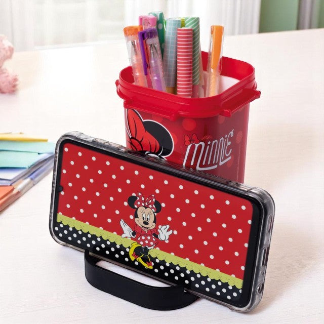 Porta-lápis Minnie com Suporte de Celular
