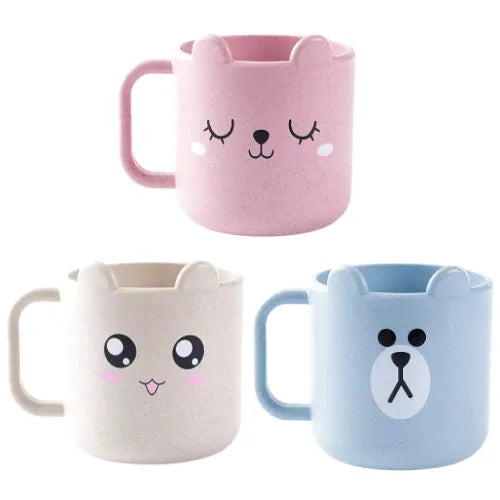 Caneca Plástica de fibra de trigo de 320ml